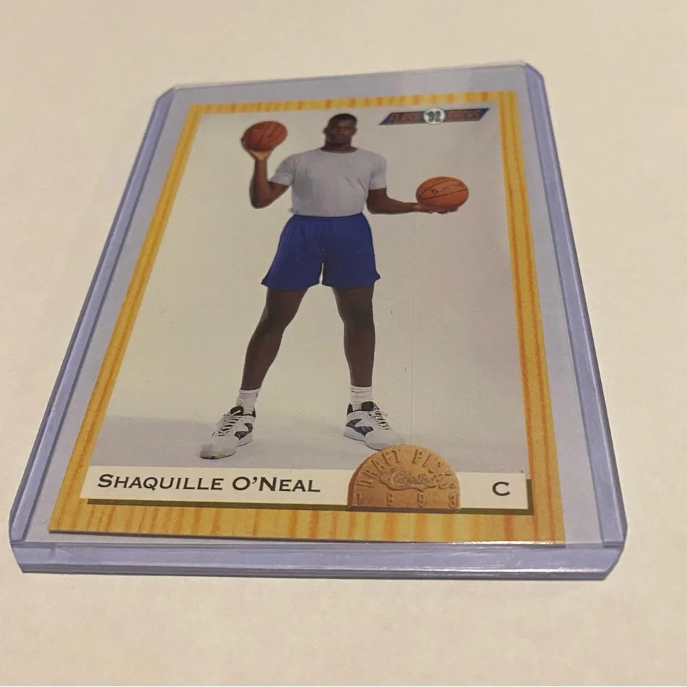 Shaquille O'Neal Rare Rookie 1993 Classic Draft Picks Basketball Card